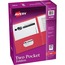 Avery Two-Pocket Folders, Embossed Paper, Red, 25/BX Thumbnail 1