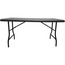 Iceberg IndestrucTables Too 1200 Series Resin Folding Table, 60w x 30d x 29h, Charcoal Thumbnail 1