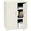 Iceberg OfficeWorks Resin Storage Cabinet, 36w x 22d x 46h, Platinum Thumbnail 1