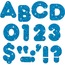 TREND® Ready Letters Sparkles Letter Set, Blue Sparkle, 4"h, 71/Set Thumbnail 1