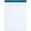 TOPS™ Docket Ruled Perforated Pads, 8 1/2 x 11 3/4, White, 50 Sheets, Dozen Thumbnail 1