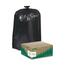 Earthsense® Commercial Recycled Can Liners, 55-60gal, 1.25mil, 38 x 58, Black, 100/Carton Thumbnail 1
