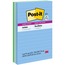Post-it® Super Sticky Notes, Oasis Collection, 4" x 6", Rectangle, 90 Sheet, 3/PK Thumbnail 1