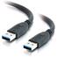 C2G 2m USB 3.0 A Male to A Male Cable (6.5ft) Thumbnail 1