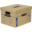 Bankers Box SmoothMove Classic Moving Boxes, 12 in W x 15 in D x 10 in H, 15/Pack Thumbnail 1
