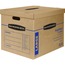 Bankers Box SmoothMove Moving Boxes, 17 in W x 21 in D x 17 in H, 5/Carton Thumbnail 1