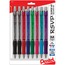 Pentel® R.S.V.P. Super RT Retractable Ballpoint Pen, 1 mm, Assorted Barrel/Ink, 8/PK Thumbnail 1