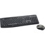 Verbatim® Silent Wireless Mouse and Keyboard, Black, USB Wireless RF Black, USB Wireless RF, Black Thumbnail 1