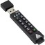 Apricorn, Inc Aegis Secure Key 3NX: So'ware-Free 256-Bit AES XTS Encrypted USB 3.1 Flash Key, 4 GB, Black Thumbnail 1