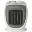 Lorell Ceramic Heater, 2 Heat Settings, Portable, White Thumbnail 1
