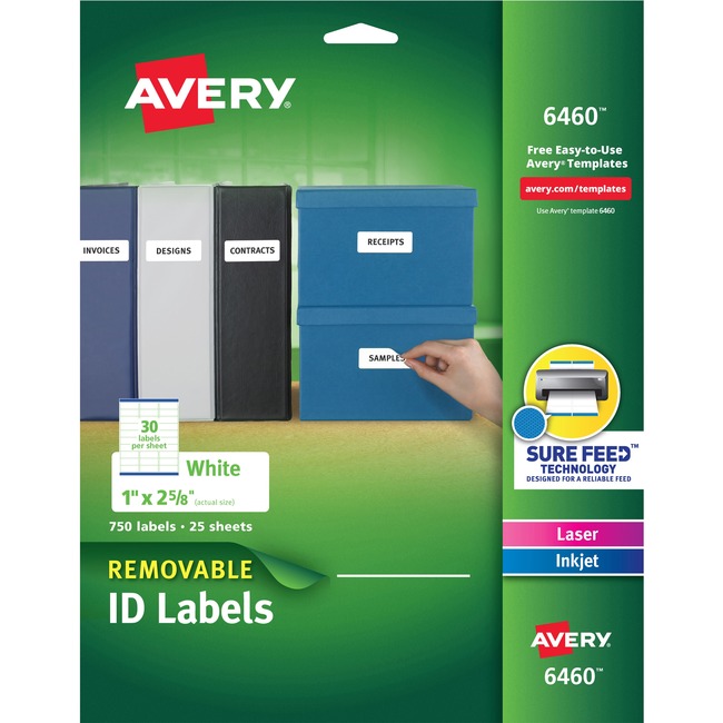 Avery® Removable ID Labels