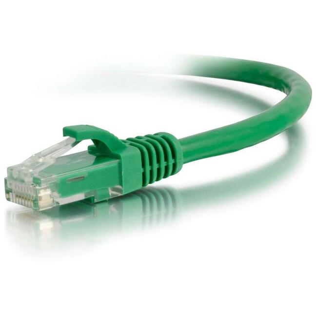 C2G 7 ft Cat5e Snagless UTP Unshielded Network Patch Cable - Green