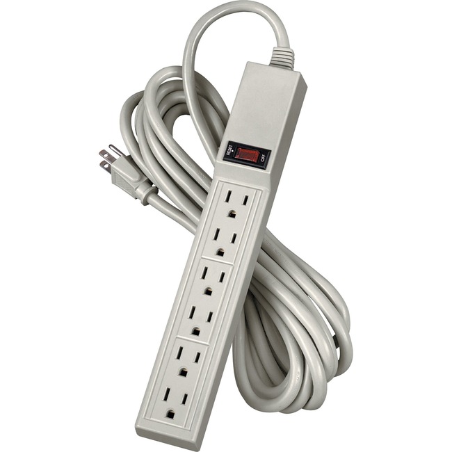 Fellowes 6 Outlet Power Strip with 15' Cord