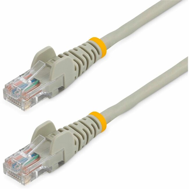 StarTech 10ft Gray Snagless Cat5e UTP Patch Cable