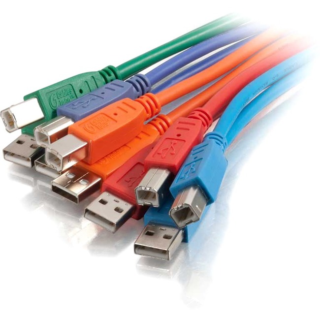 Usb colorful. USB кабель c2g old. USB 2.0 A to b Kabel. USB Cable Colors. Юсб цвет синий оранжевый.