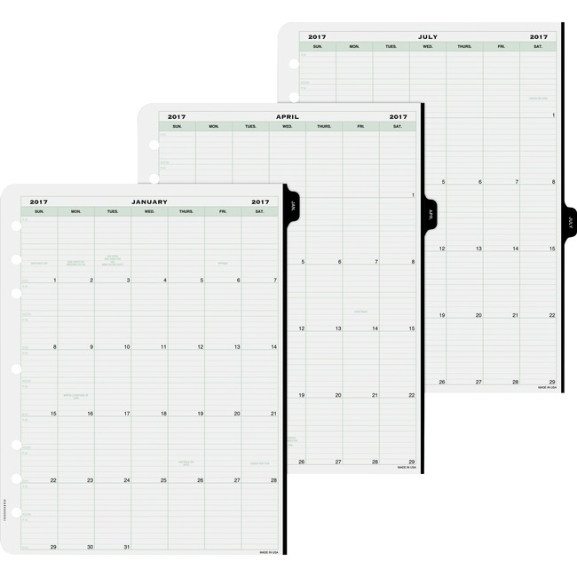 Day-Timer 1-Page-Per-Day Planner Page Refill