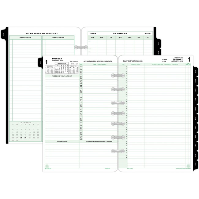 Day-Timer 2PPD Reference Planner Refill