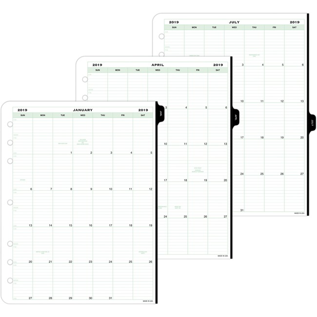 Day-Timer Appointment 2PPD Reference Planner Refills