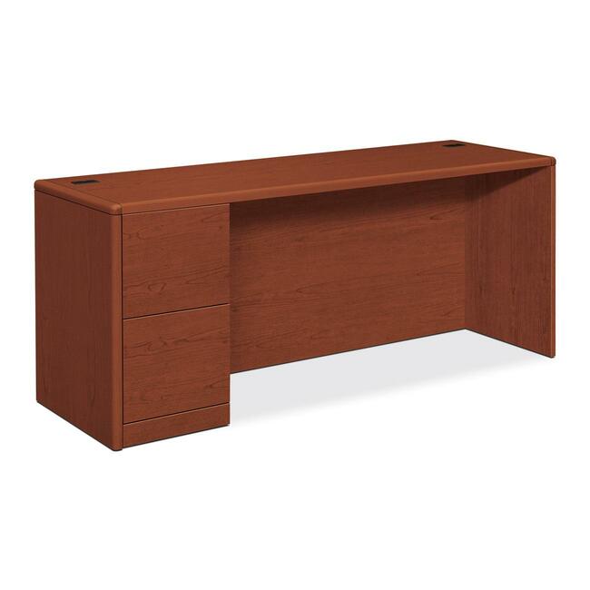 HON 10700 Series Single Left Pedestal Desk