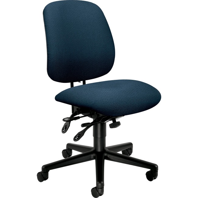 HON 7700 Series Task Chair, Blue Fabric