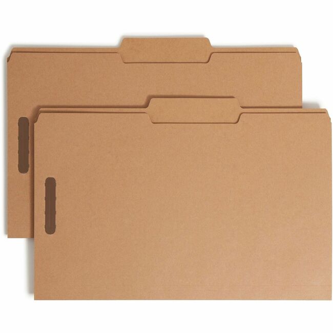 Smead Kraft Fastener Folders