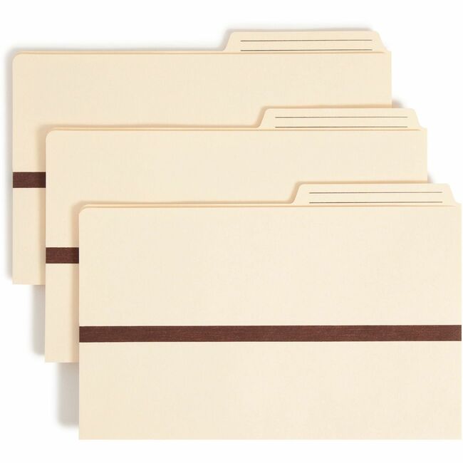 Smead Manila File Pockets with 2/5-Cut Tab