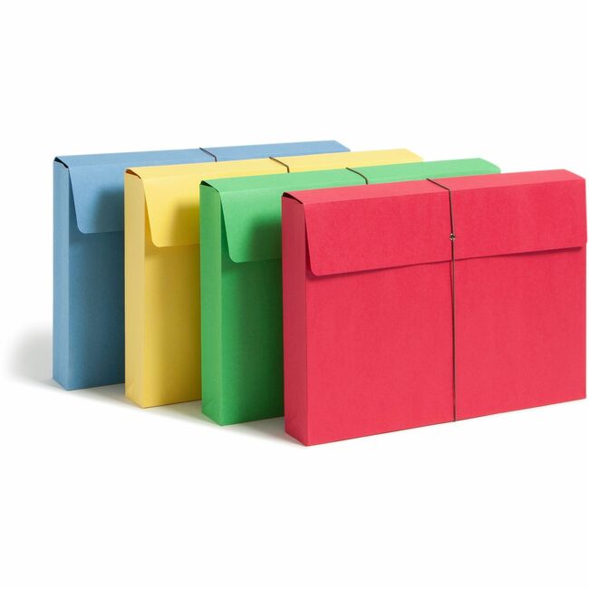 Smead Redrope and Colored Expanding Wallets with Elastic Cord