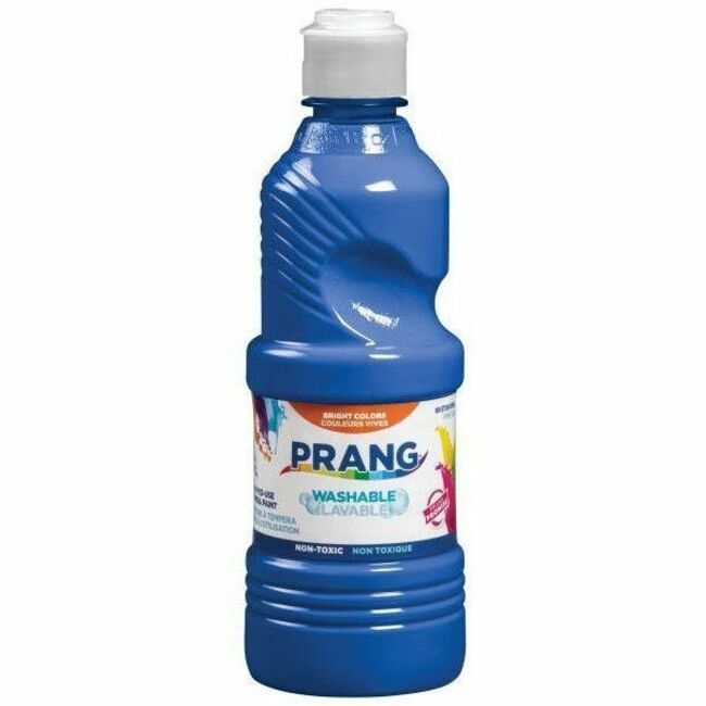Dixon Prang Washable Paint - 16 Oz - 1each - Blue (10705)