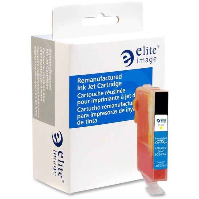 Elite Image Remanufactured Ink Cartridge - Alternative for Canon (BCI-3eY)