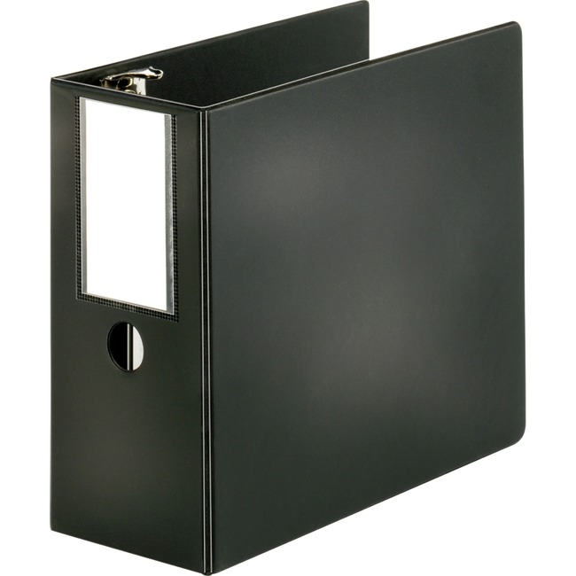 Sparco Slanted Ring Binders with Label Holder