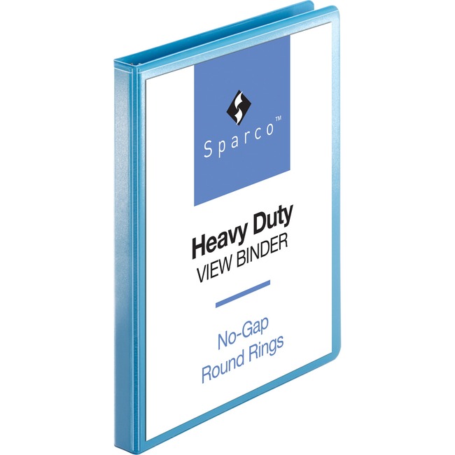 Sparco Premium Round Ring View Binders