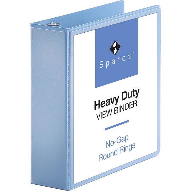 Sparco Premium Round Ring View Binders