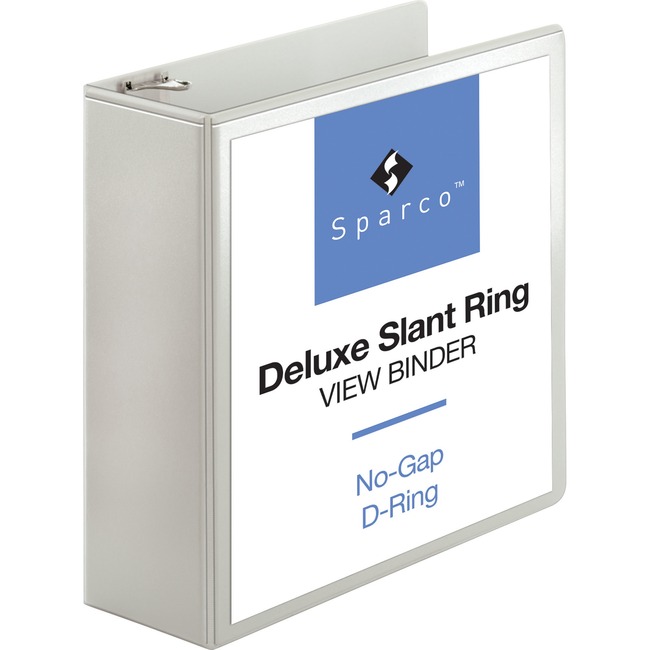 Sparco Deluxe Slant Ring View Binders