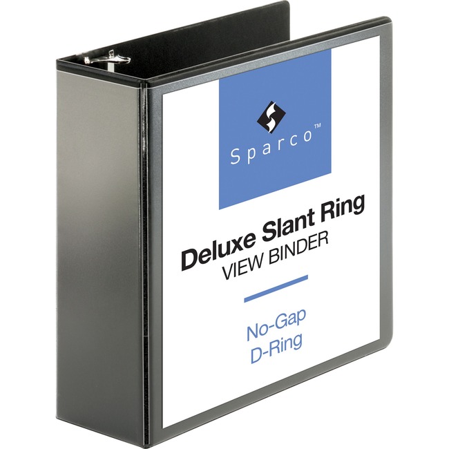 Sparco Deluxe Slant Ring View Binders