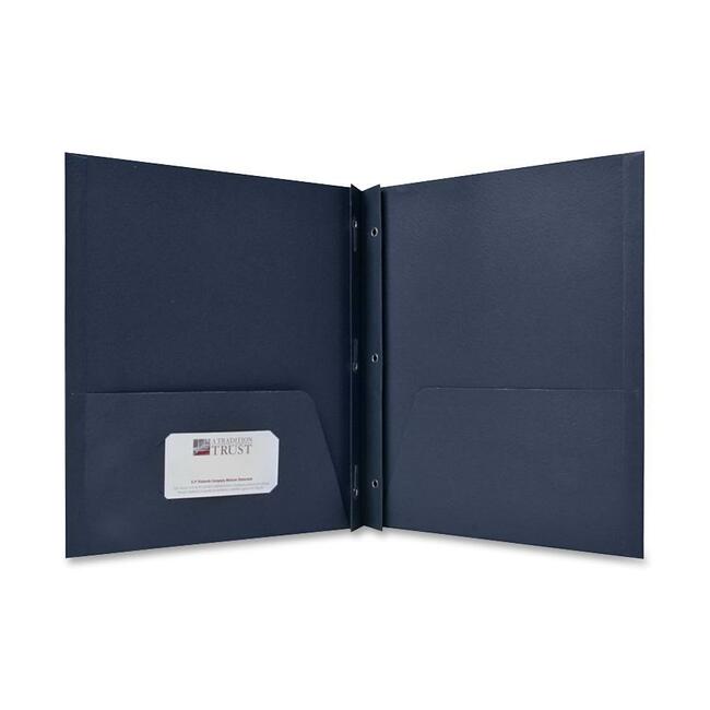 Sparco 2-Pocket Folders with Fasteners