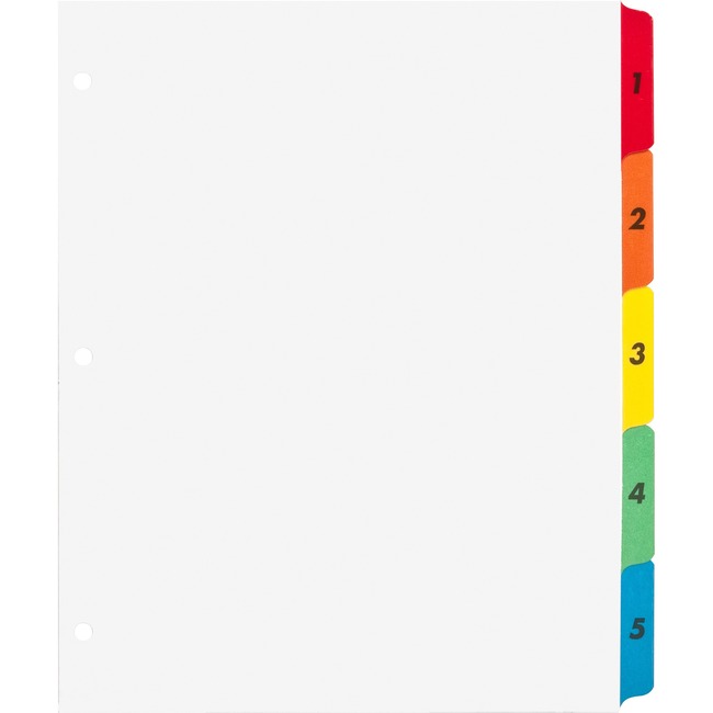 Sparco Color Coded Indexing System