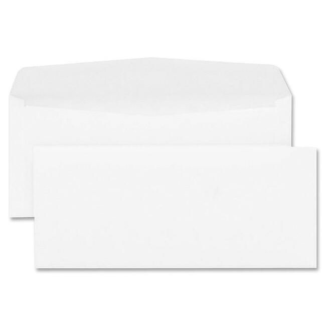 Sparco Side Seam White Wove Envelopes
