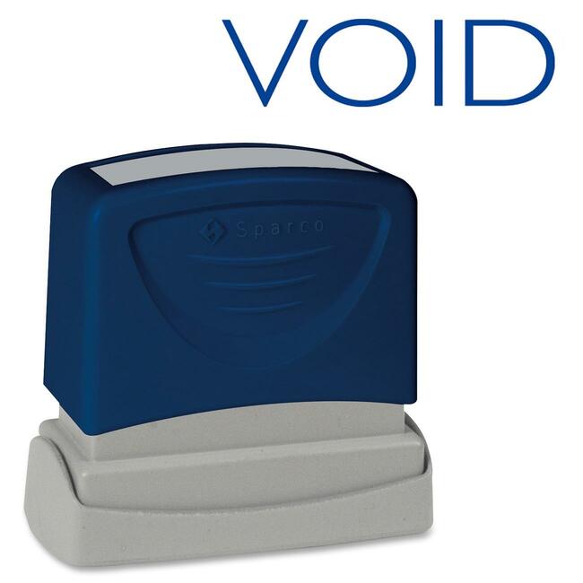Sparco VOID Blue Title Stamp