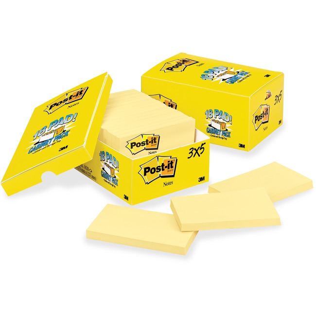 Post-it® Super Sticky Notes, 3