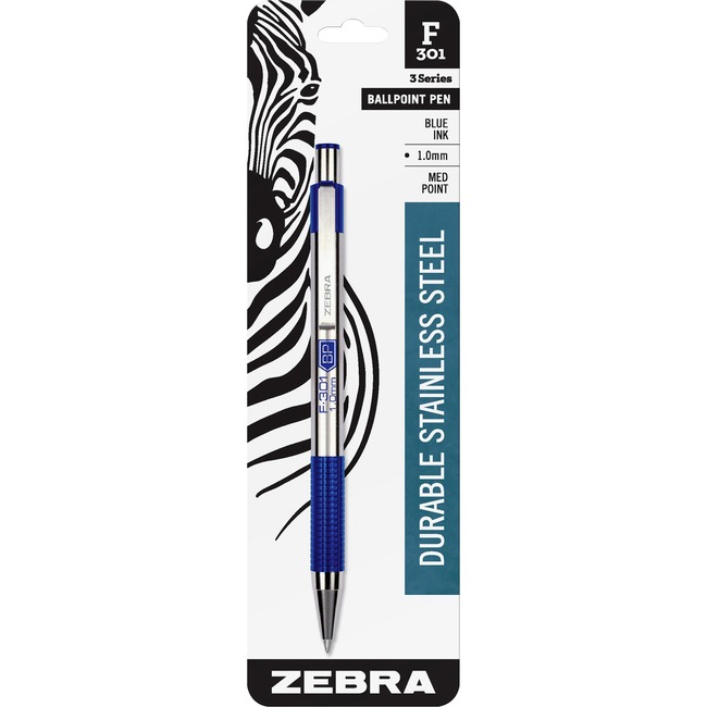 Zebra Pen F-301 Stainless Steel Pens