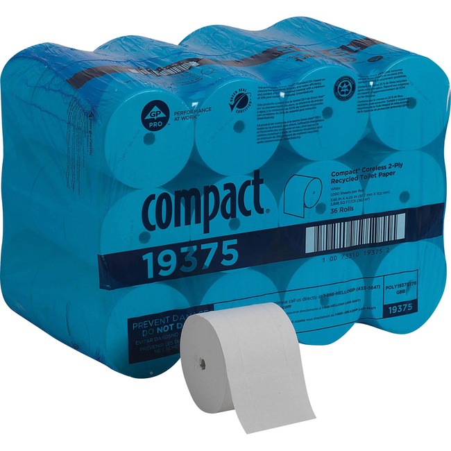 Georgia-Pacific Compact Coreless Bath Tissue