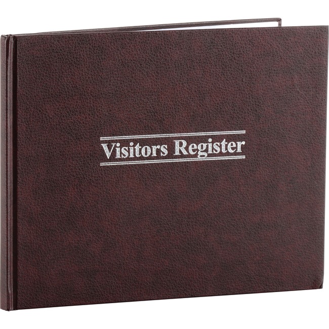 Wilson Jones® Visitors Register Book, 8 1/2