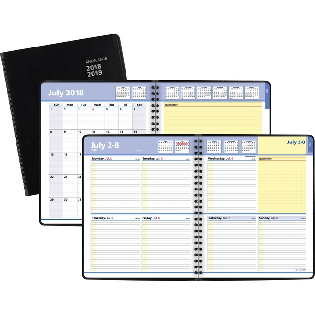 At-A-Glance QuickNotes Academic Weekly/Monthly Planner