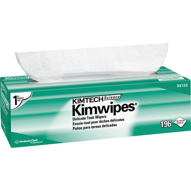 Kimberly-Clark KimTech 1-ply Delicate Task Wipers