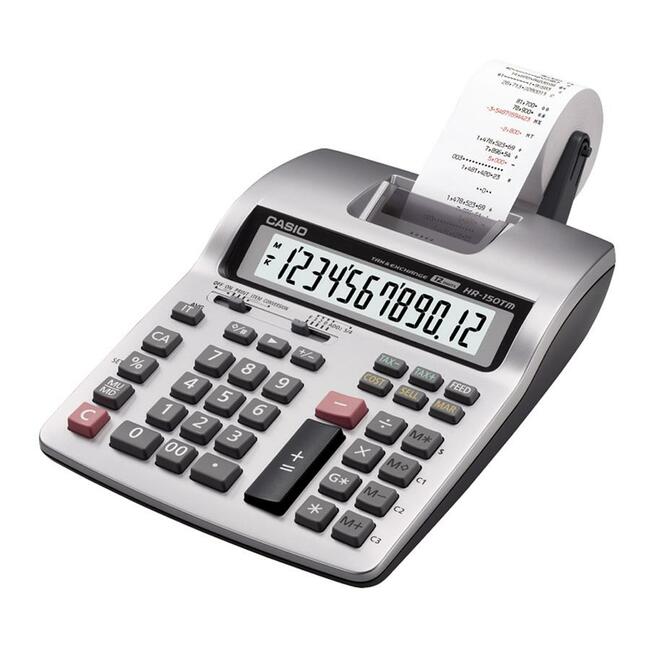 Casio HR-150TMPlus Desktop Printer Calculator