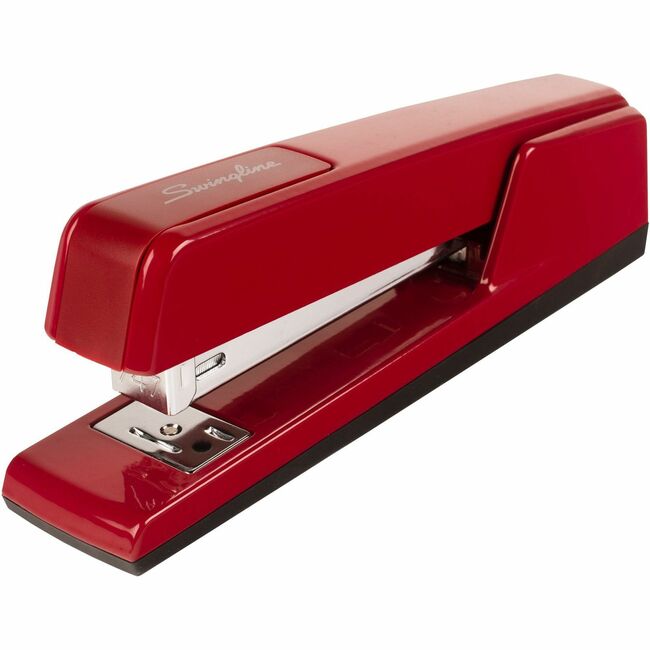 Swingline® 747® Classic Stapler, 20 Sheets, Lipstick Red