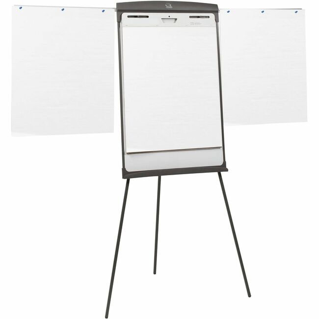 Quartet® Standard Presentation Easel, Magnetic Whiteboard/Flipchart, 27