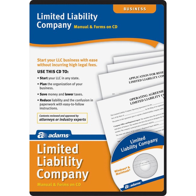 Adams Limited Liability Companies Software Set