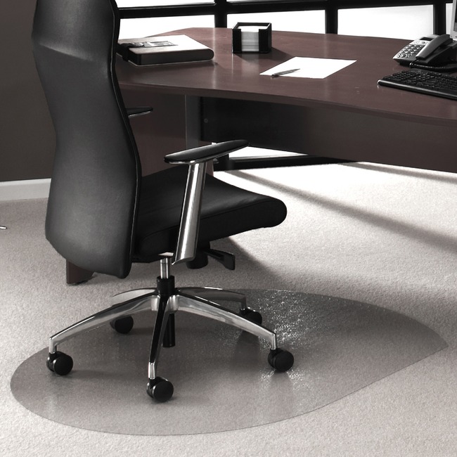 Cleartex Lowith Med Pile Contoured Chairmat