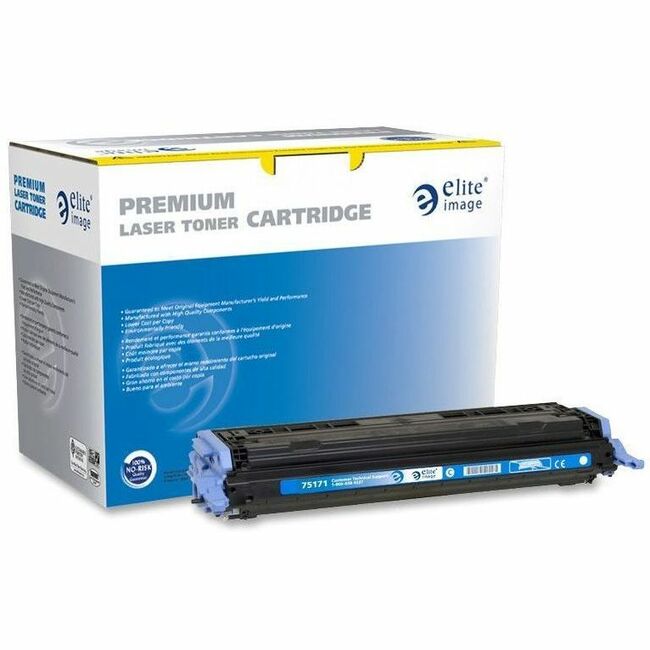 Elite Image Remanufactured Toner Cartridge - Alternative for HP 124A (Q6001A)